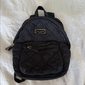 Marc Jacobs Quilted Black Backpack